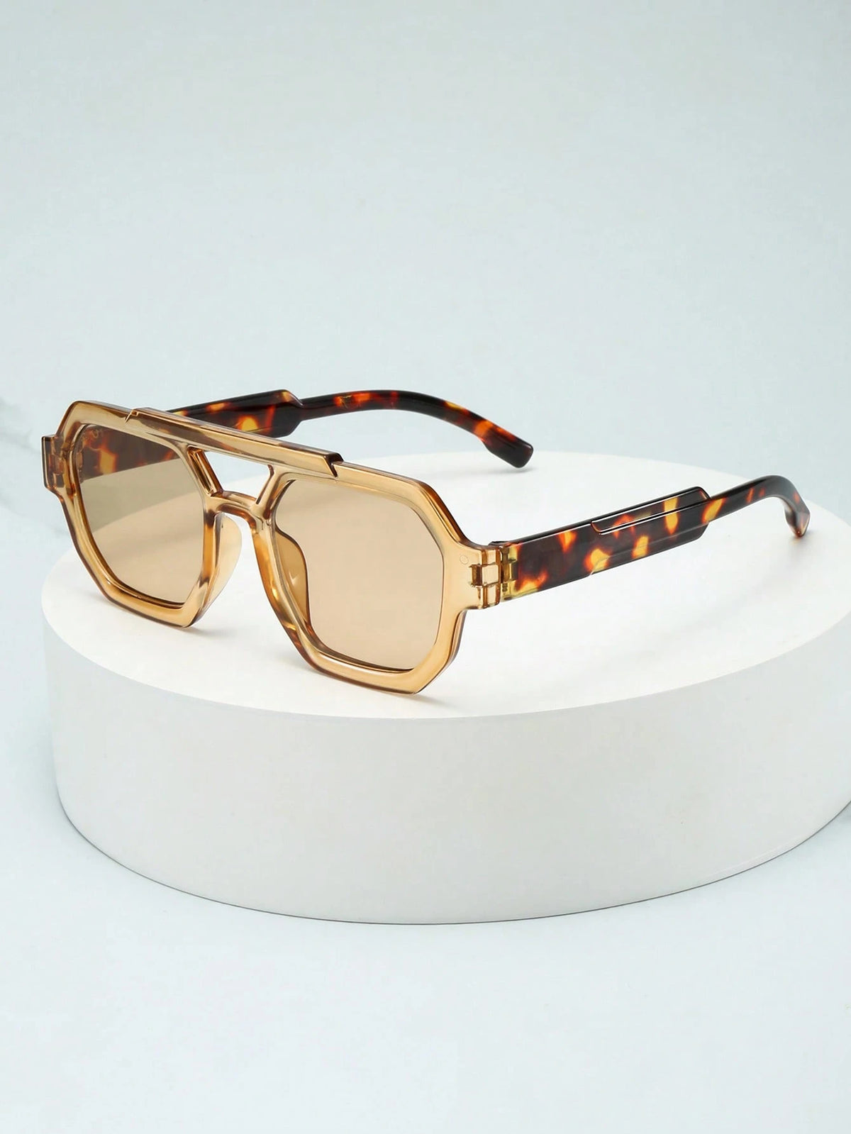 Square Frame PC Material Glasses