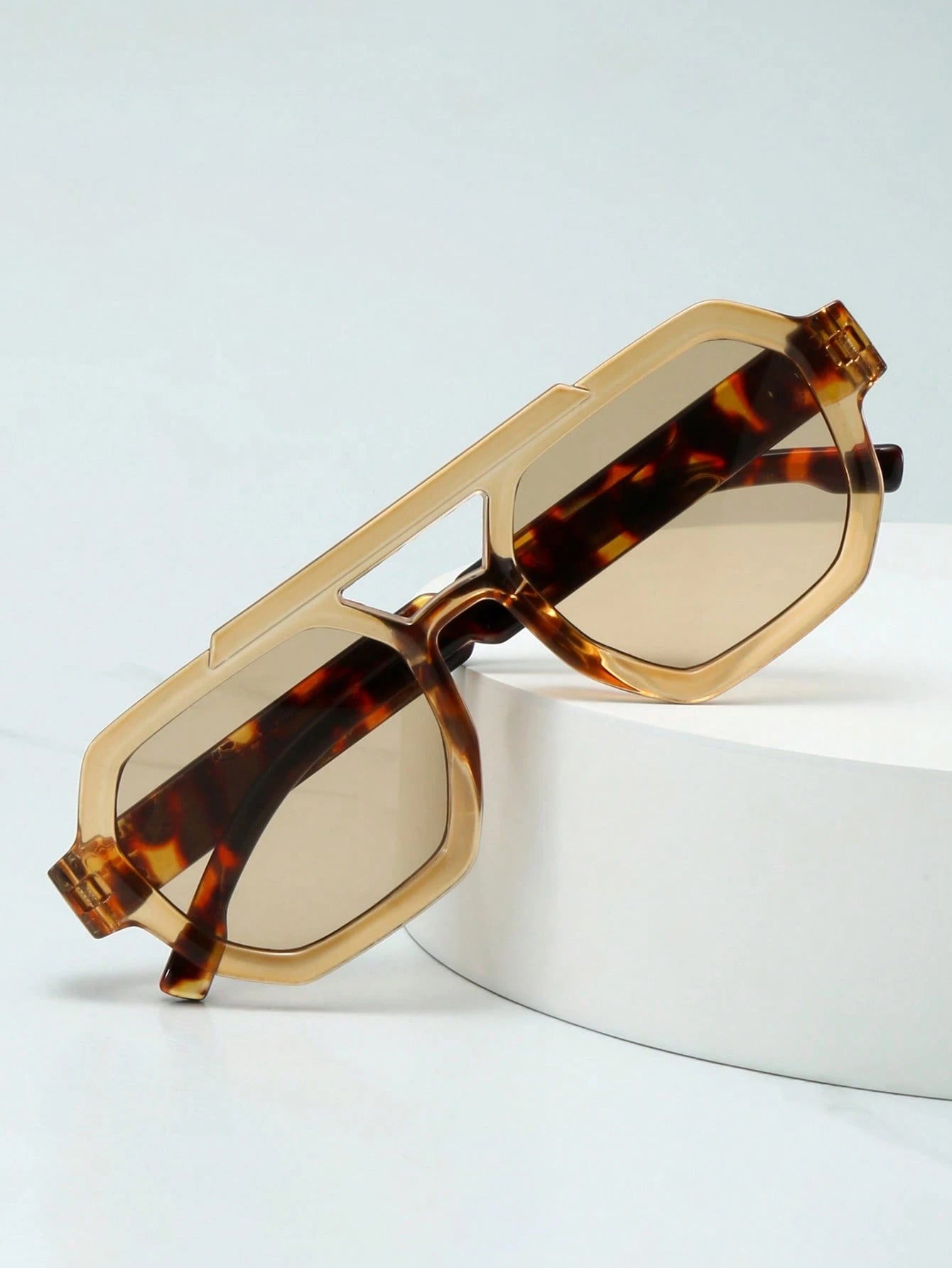 Square Frame PC Material Glasses