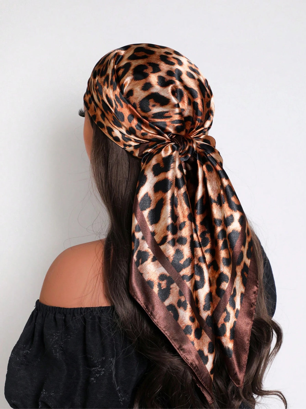 1pc Satin Square Scarf
