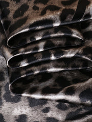 1pc Elegant Leopard Print Pattern Bandana