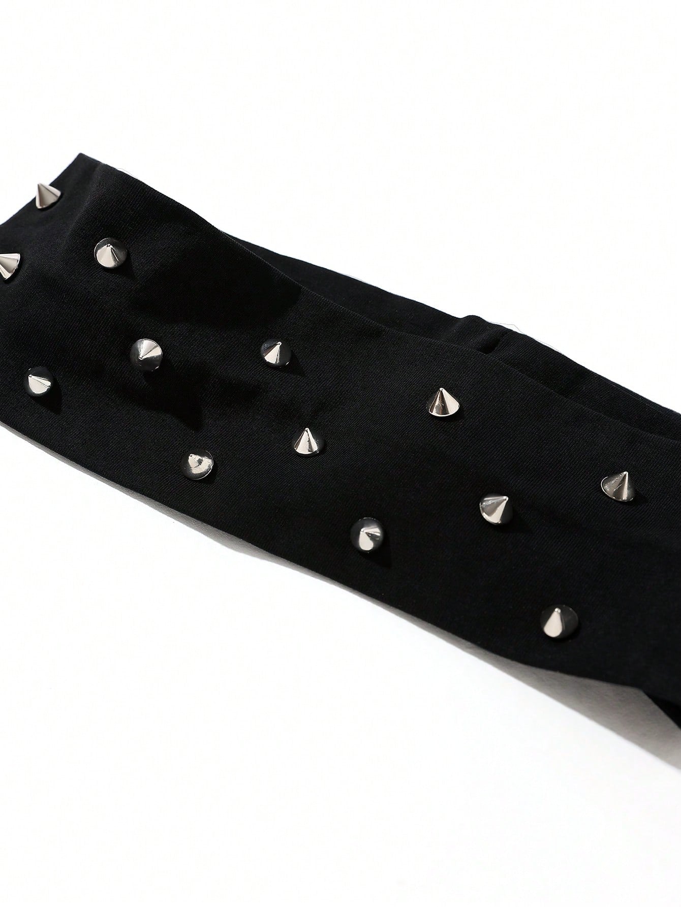 Punk Gothic Studded Elastic Headband
