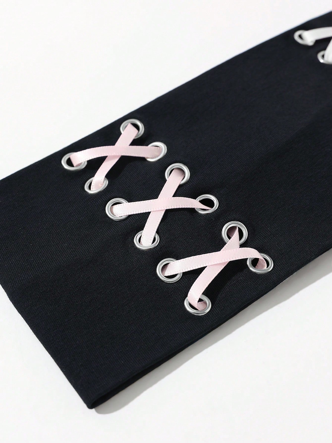 Punk Gothic Cross Ribbon Headband