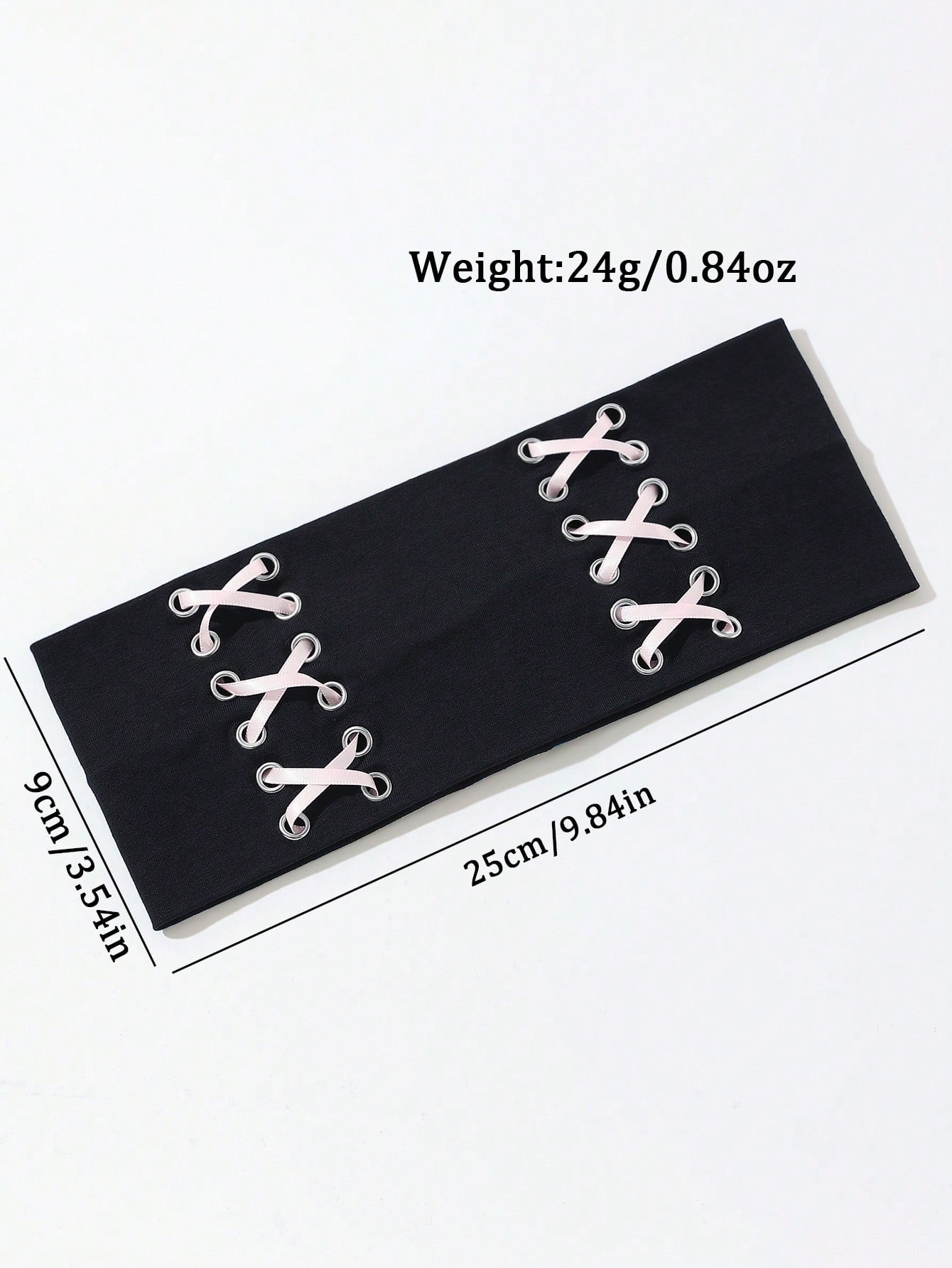 Punk Gothic Cross Ribbon Headband