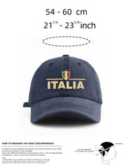 1Pcs Embroidered Washed Baseball Cap