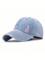 Casual Adjustable Denim Baseball Cap