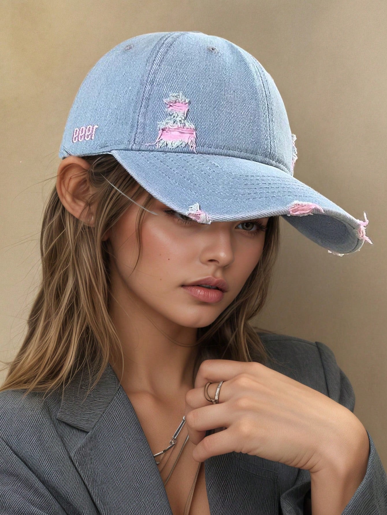 Casual Adjustable Denim Baseball Cap