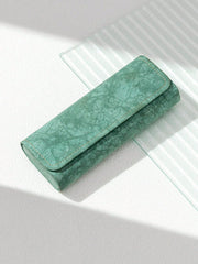 Portable Solid Color Tie-Dye Magnetic Glasses Case