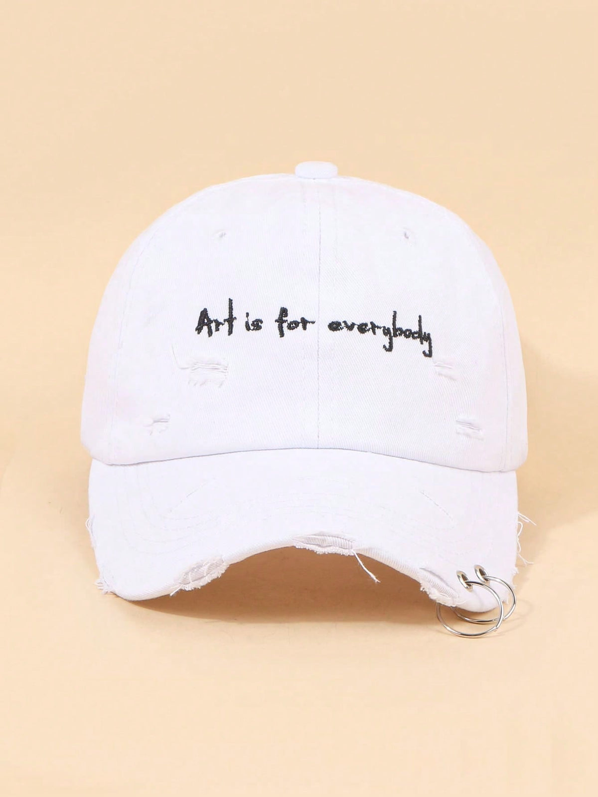 Men's Iron Ring "Art Is For Everybody" Adjustable Baseball Cap