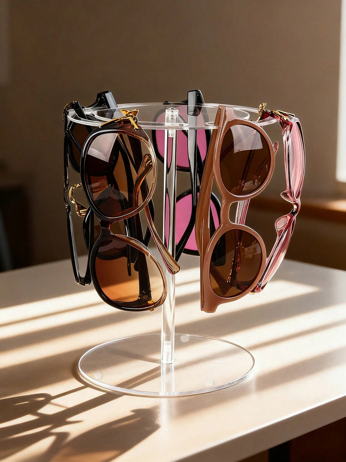 1pc Acrylic Sunglasses Display Stand
