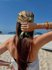 1pc Bohemian Style Paisley Print Bandana