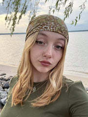 1pc Bohemian Style Paisley Print Bandana