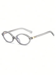 Full Rim Oval Non-Prescription Glasses