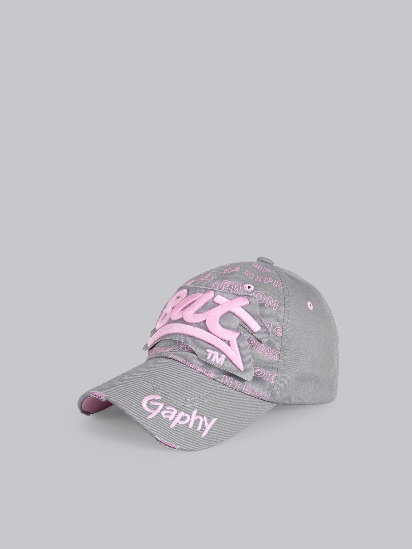 DareSee 1pc Letter Graphic Baseball Street Music Fest Cap
