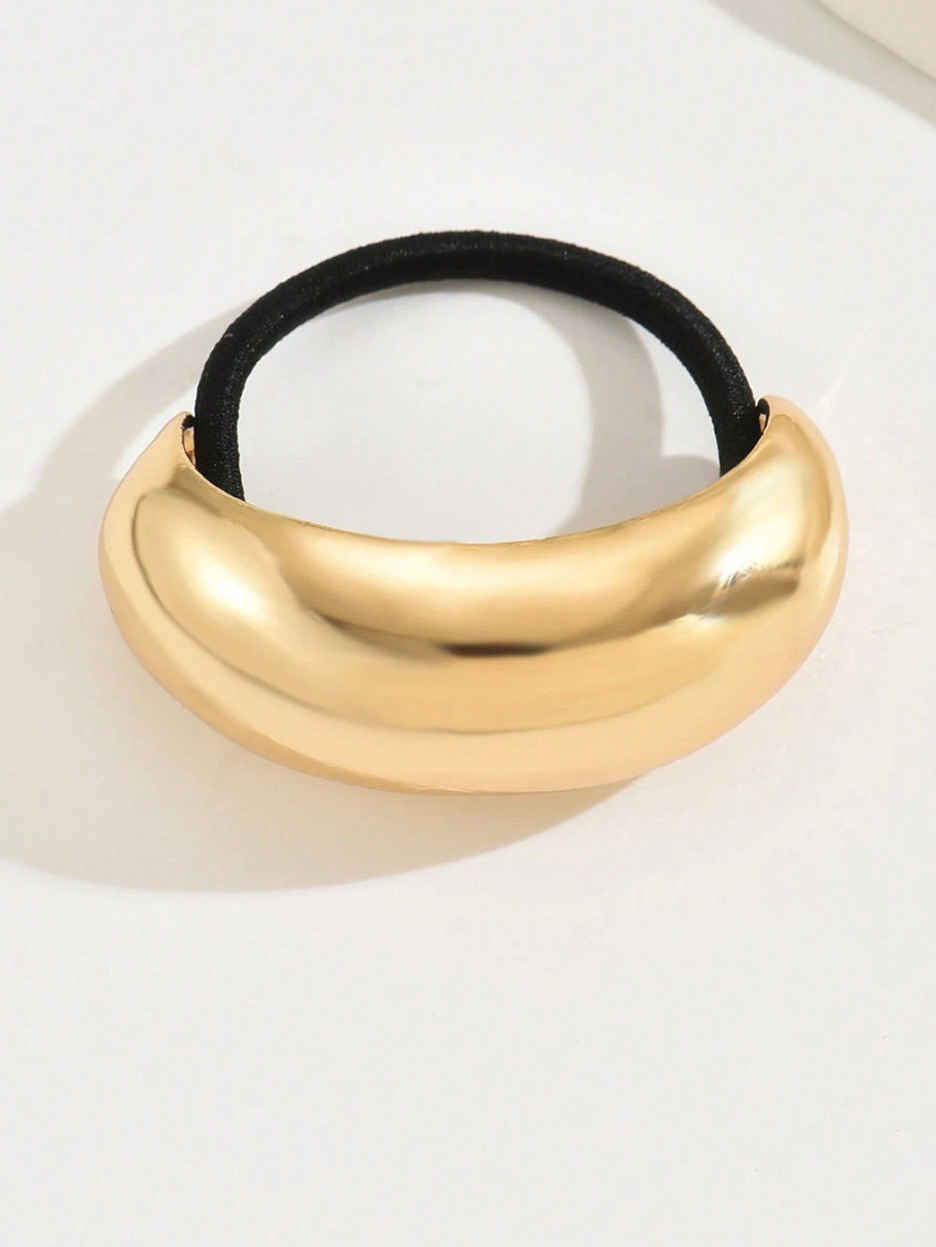 2pcs Punk Geometric Metal Headband Set, Elastic Hair Hoop - www.thetreasurebox.me