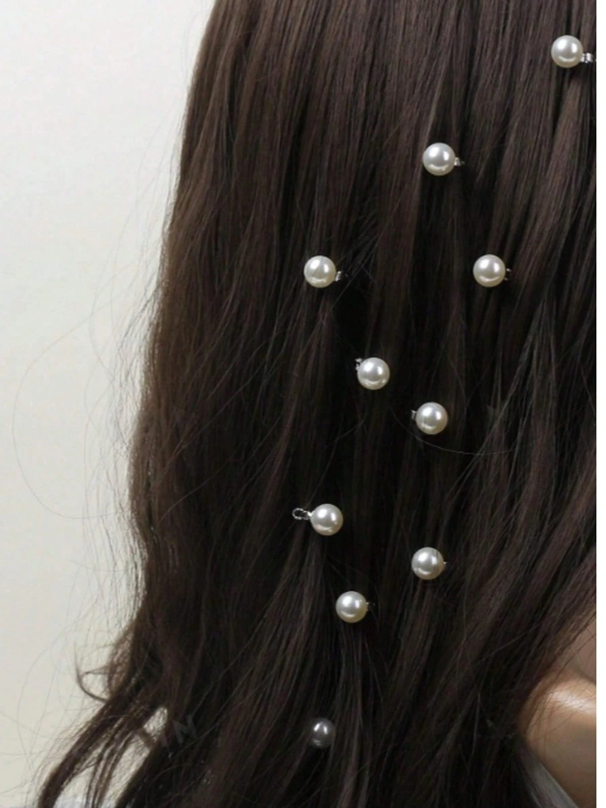 5pcs Faux Pearl Hair Clips