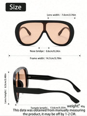 4pcd Personalized Classic Retro Exquisite In Sunglasses