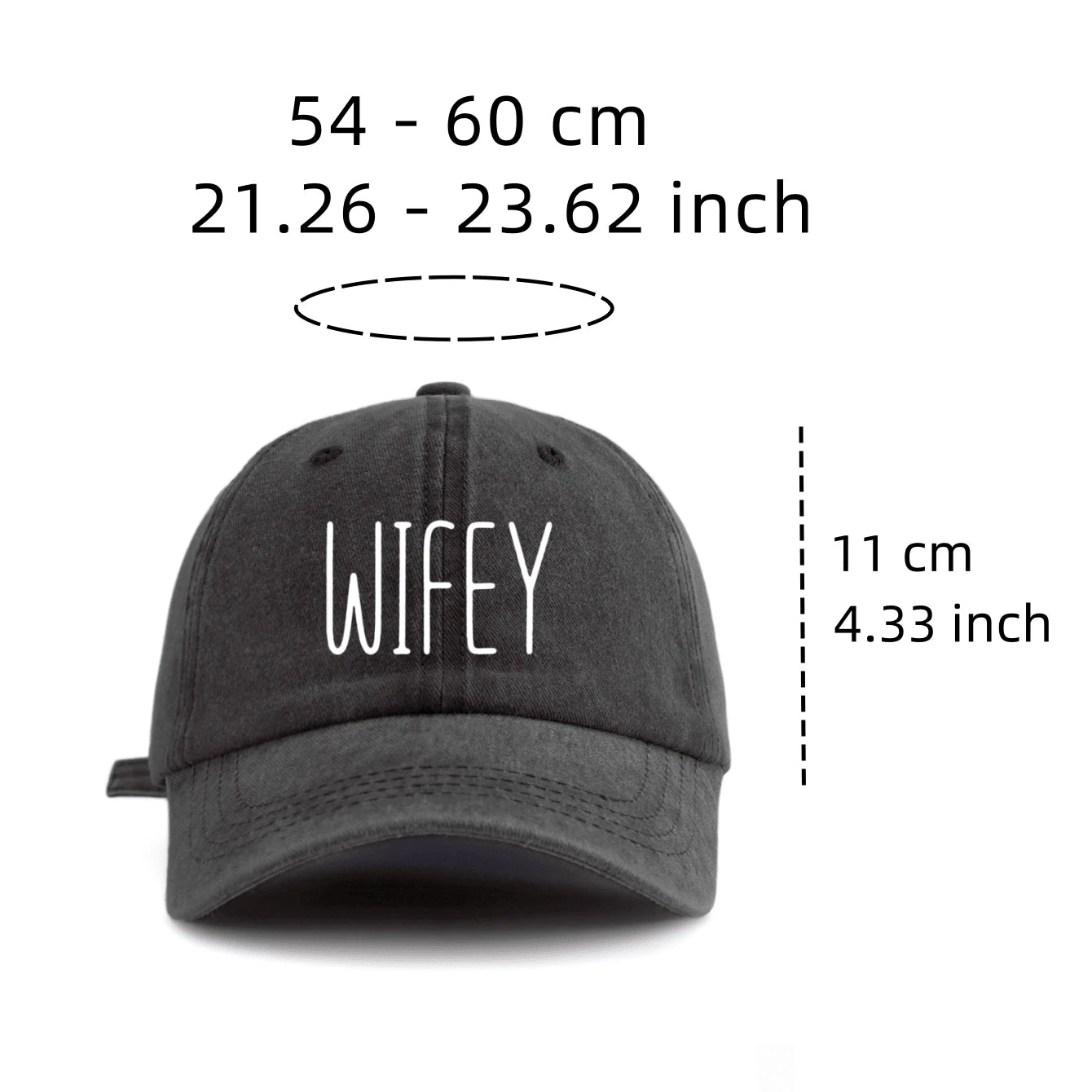 2 Pcs Set Vintage Washed Baseball Cap