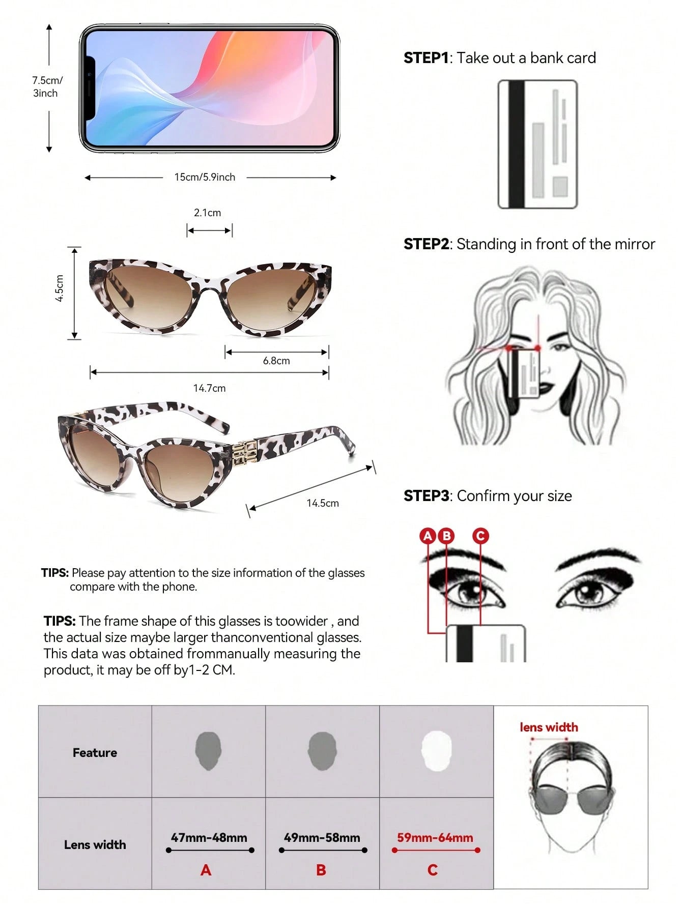 Leopard Print Cat Eye Sunglasses
