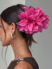 1pc Bohemian Extra Large Floral Hair Clip