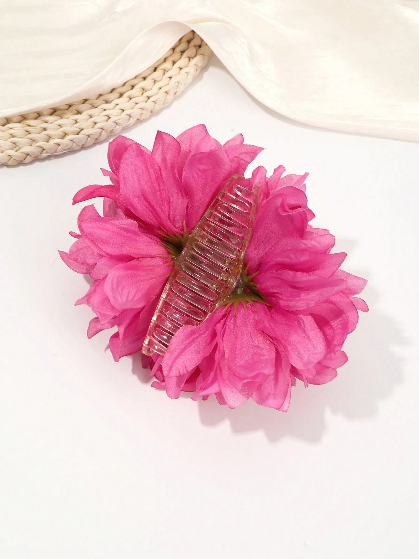 1pc Bohemian Extra Large Floral Hair Clip
