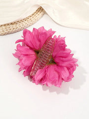 1pc Bohemian Extra Large Floral Hair Clip
