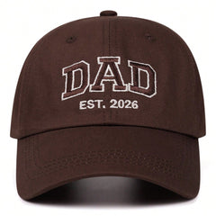 Dad Letter Embroidered Baseball Cap