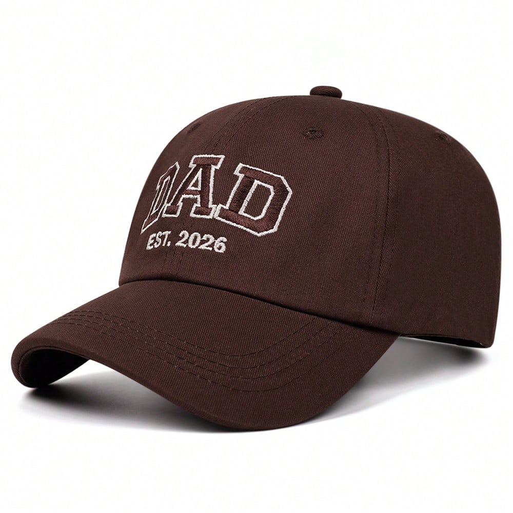 Dad Letter Embroidered Baseball Cap