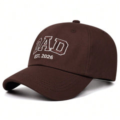 Dad Letter Embroidered Baseball Cap