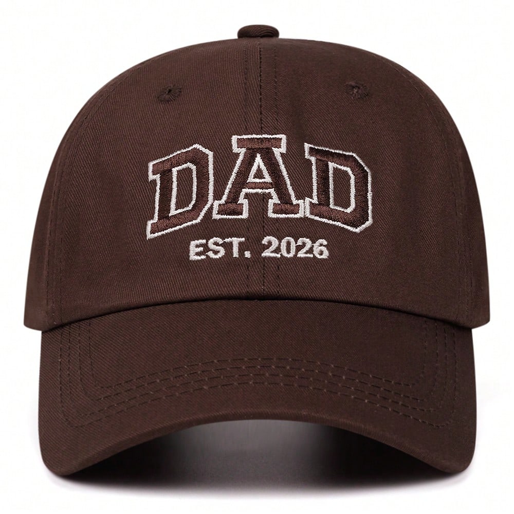 Dad Letter Embroidered Baseball Cap