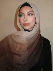 1pc Bohemian Style Watercolor Print Headscarf