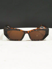 Retro Rectangular Plastic Fashion Glasses