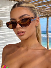 Retro Rectangular Plastic Fashion Glasses