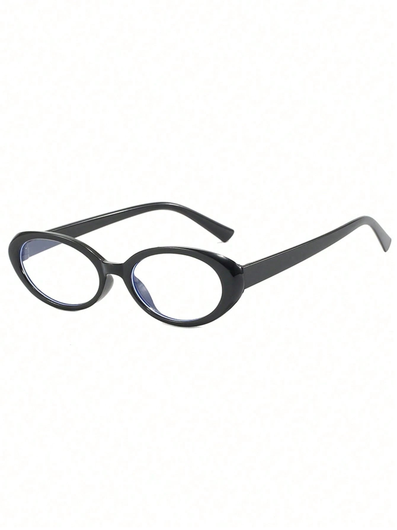 Full-Rim Oval Retro Eyeglasses