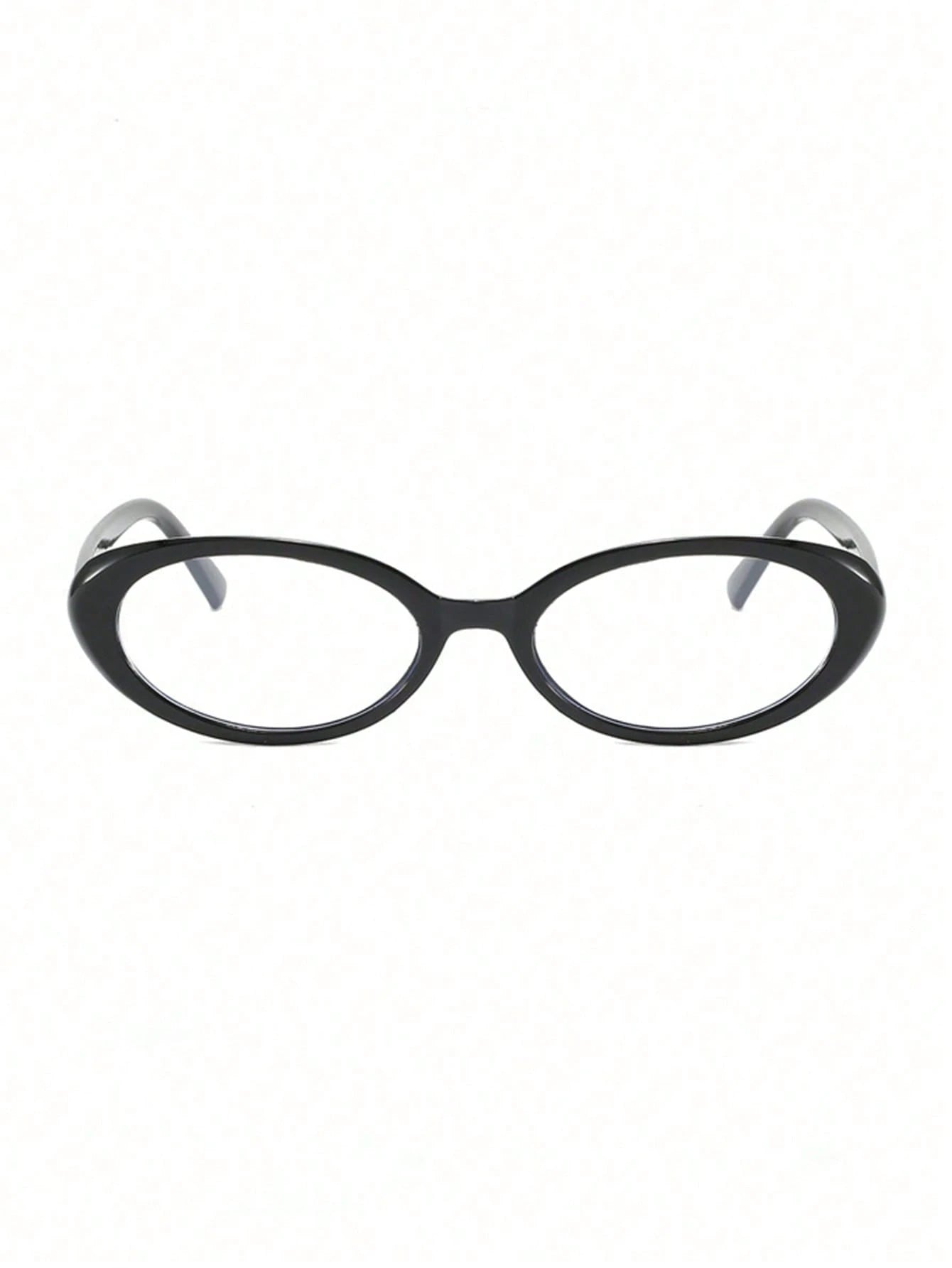 Full-Rim Oval Retro Eyeglasses