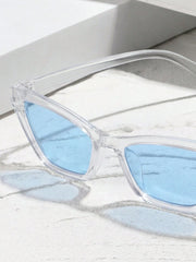 Cat Eye Dopamine Blue Sunglasses