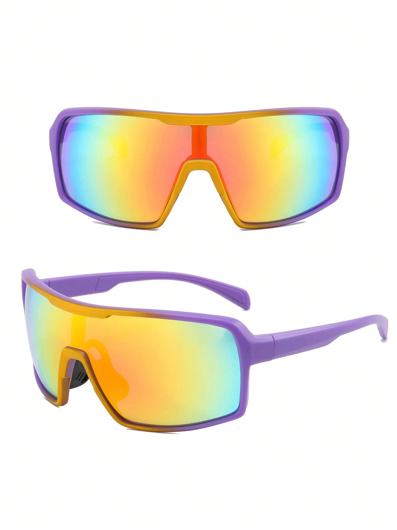 Oversized Fashion Sports Glasses