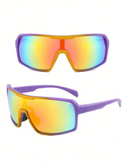 Oversized Fashion Sports Glasses