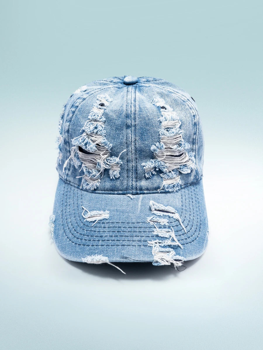 1 Pc Vintage Washed Distressed Baseball Cap