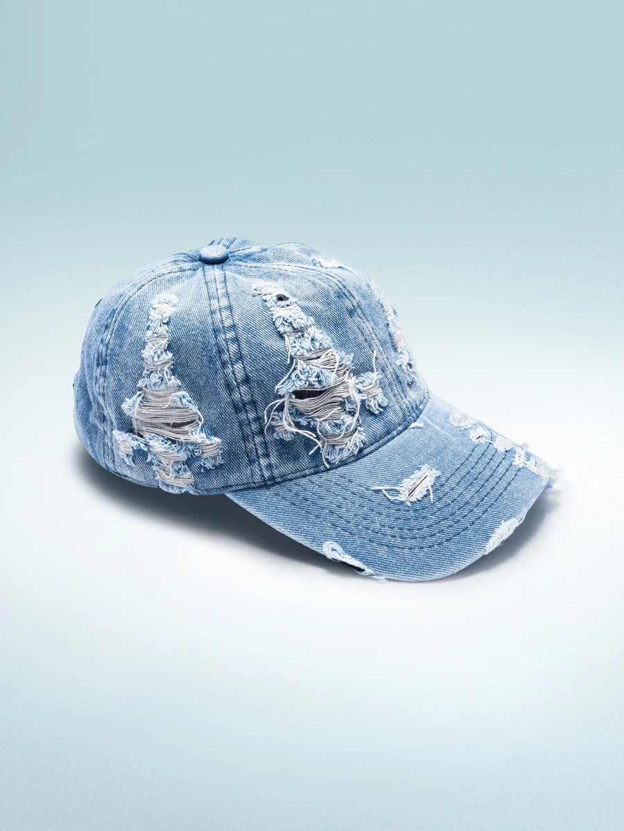 1 Pc Vintage Washed Distressed Baseball Cap