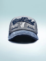 Rollcall Washed Distressed Street Style Khaki Baseball Cap