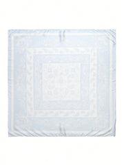 1pc Simple Printed Square Scarf