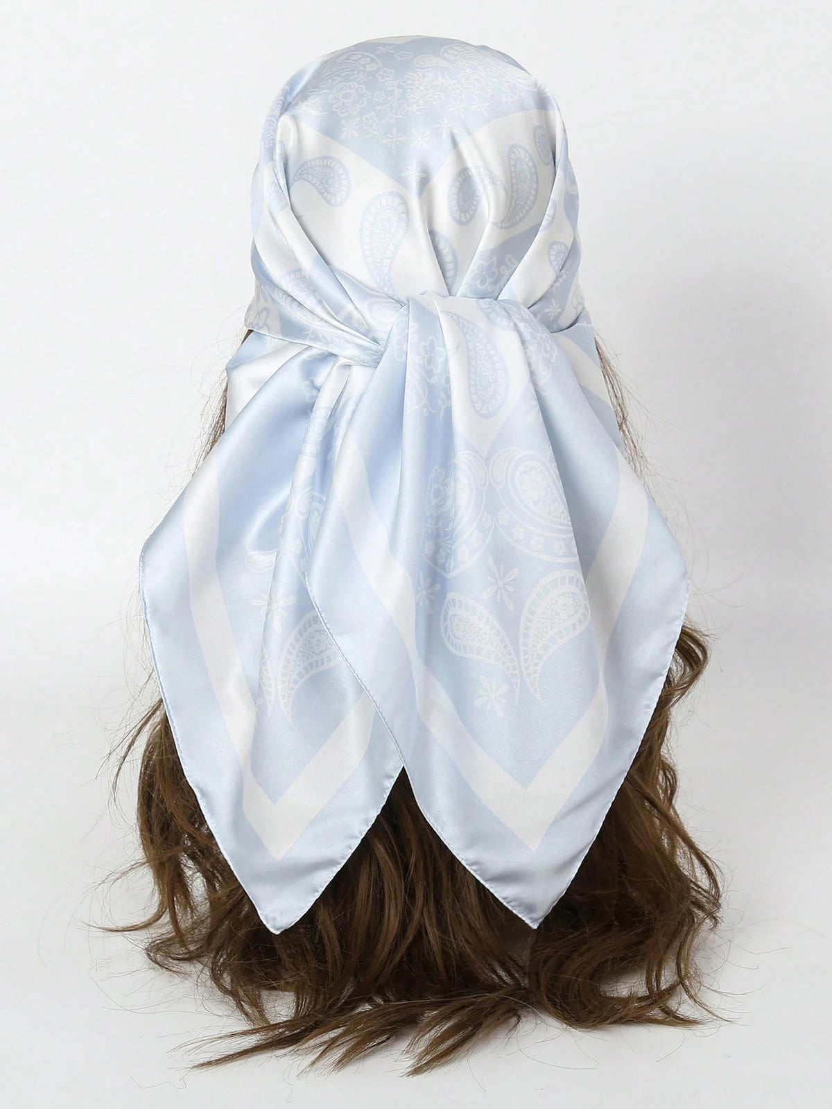 1pc Simple Printed Square Scarf