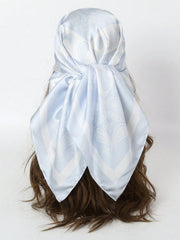 1pc Simple Printed Square Scarf