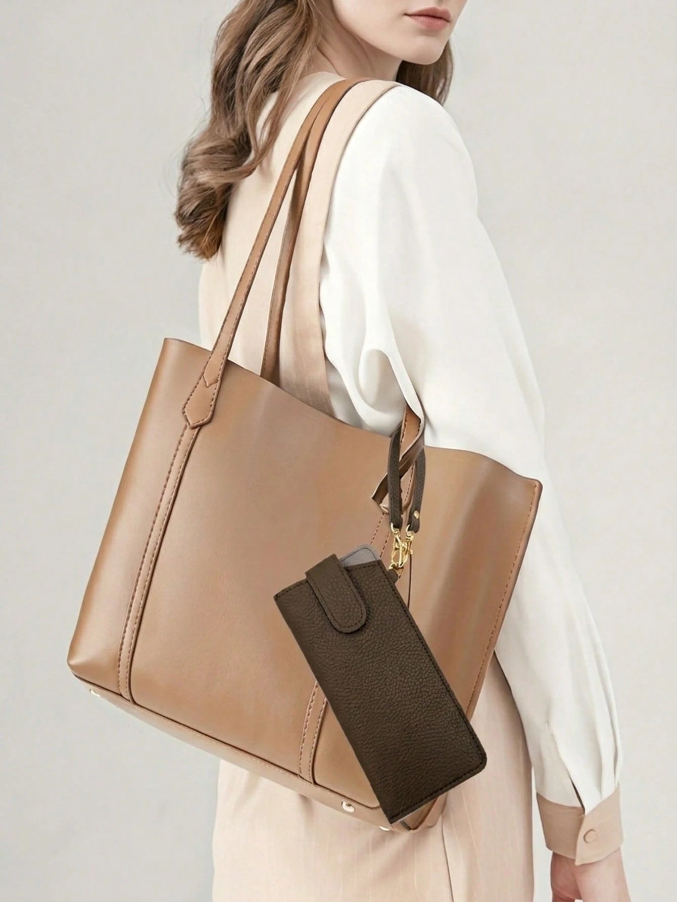 Hanging Leather Glasses Pouch
