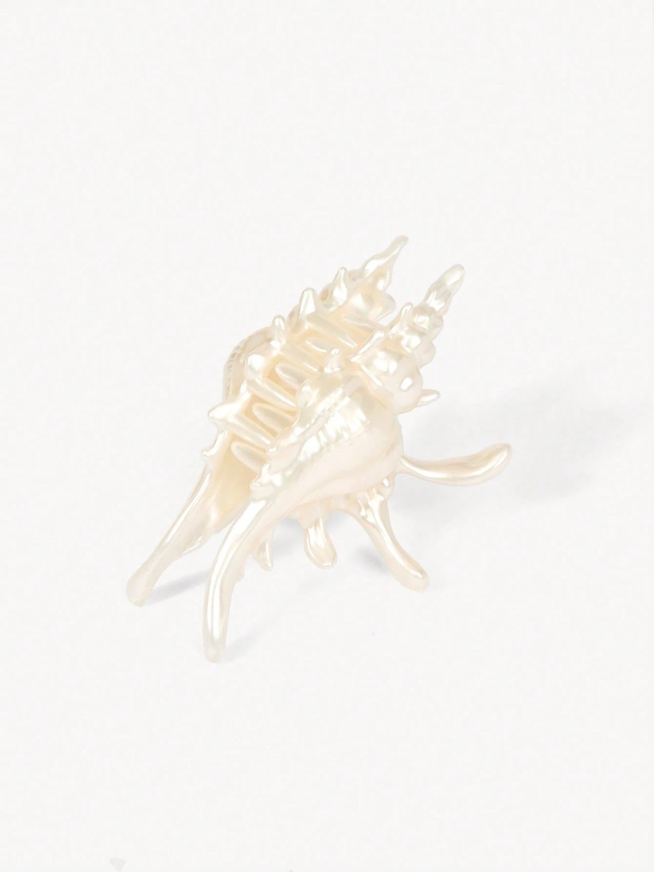 Boho Ocean Shell Design Hair Claw Clip