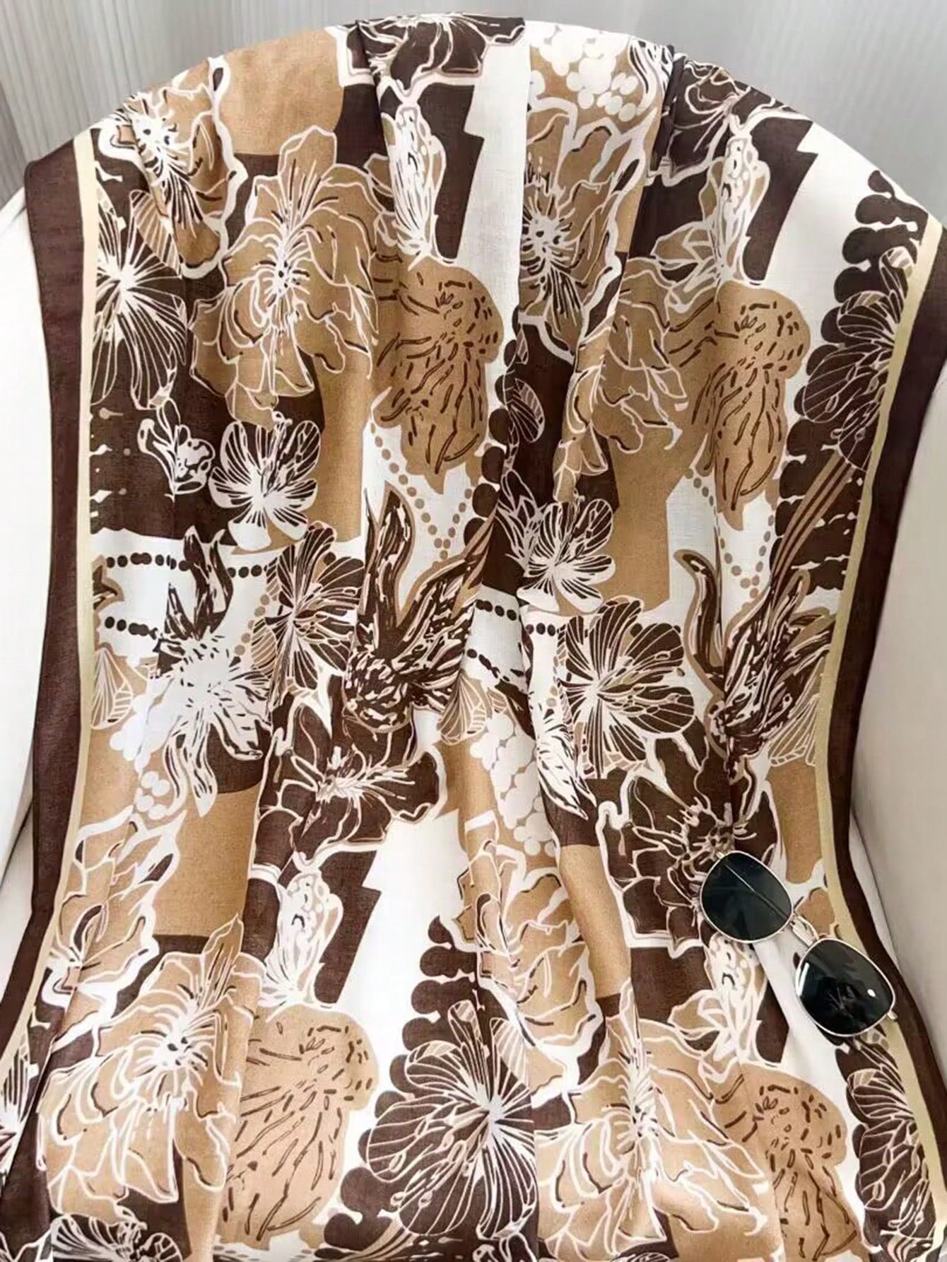 1pc Bohemian Paisley Print Scarf Shawl