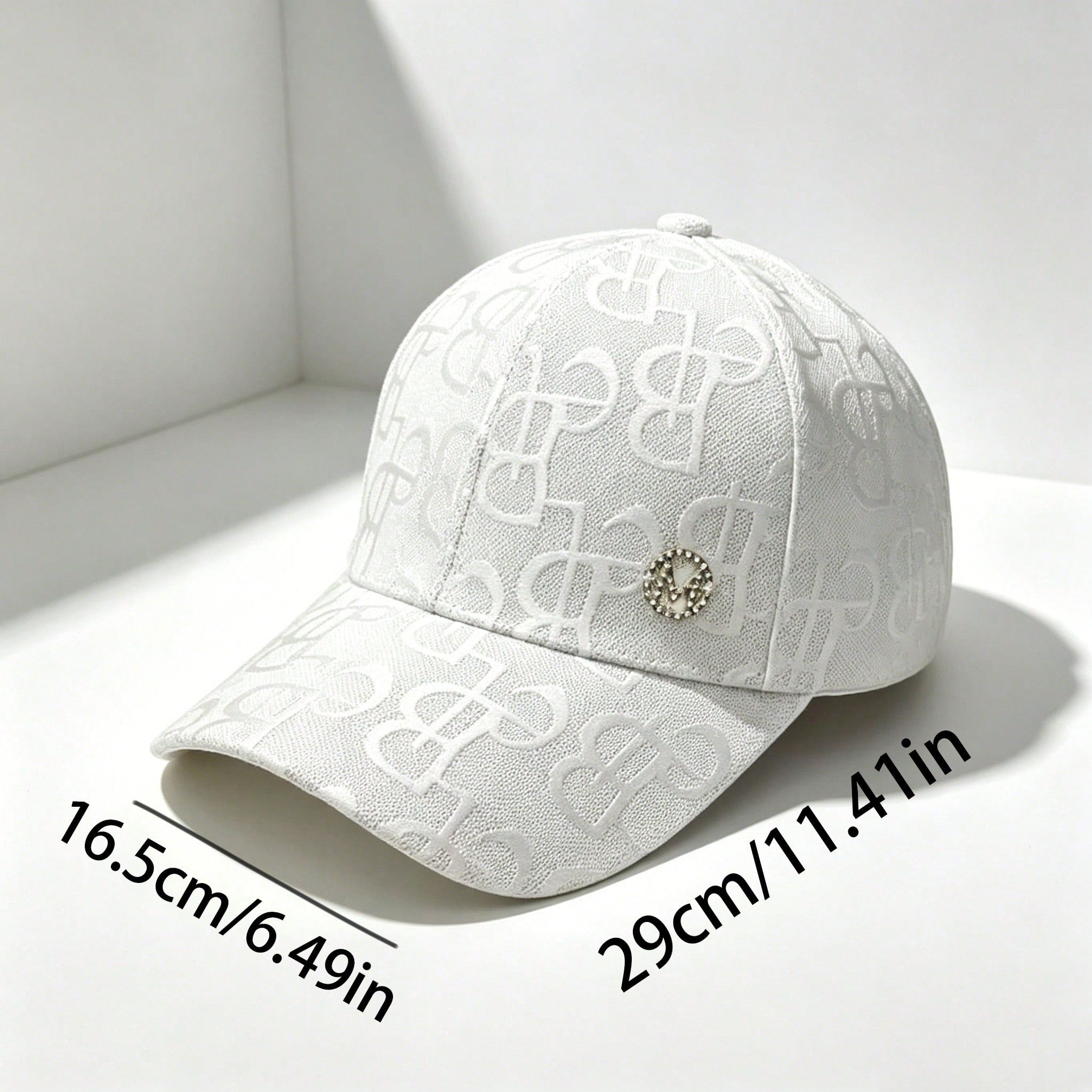 Casual Letter Jacquard Sun Hat Baseball Cap