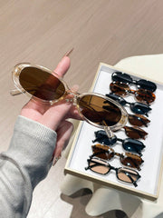 9pcs Casual Small Frame Sunglasses Set