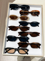 9pcs Casual Small Frame Sunglasses Set