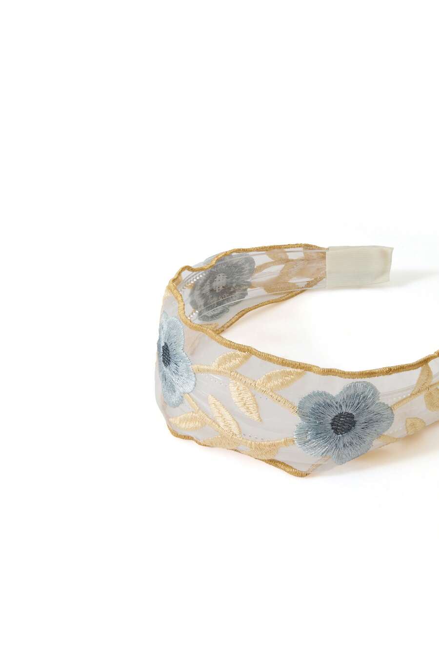 3Pcs Embroidered Flower Headbands